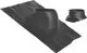 Bosch-Abgaszubehoer-FC-O110-Dachziegel-d:166-25-45-Gr-schwarz-7738113129 gallery number 1